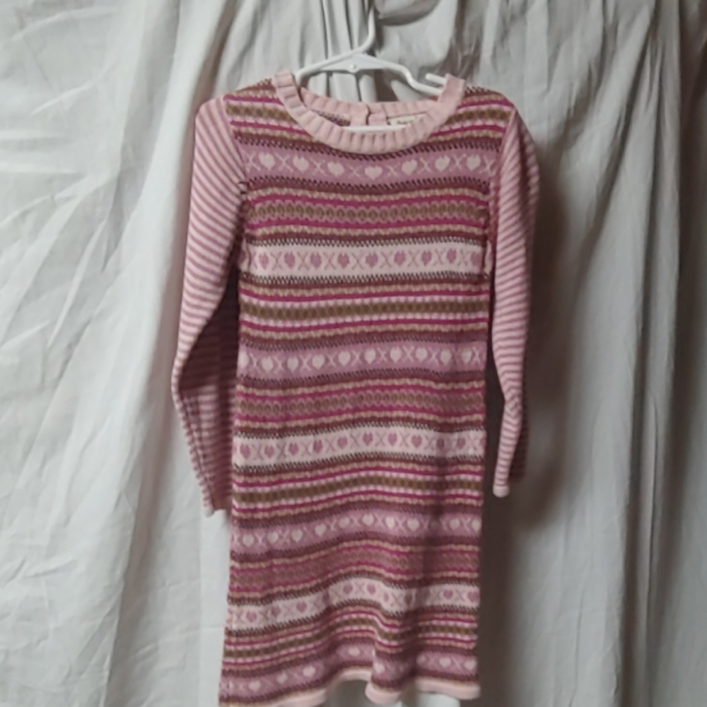 Savannah sweater dress little girls.